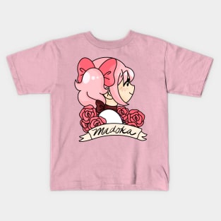 Madoka with roses Kids T-Shirt